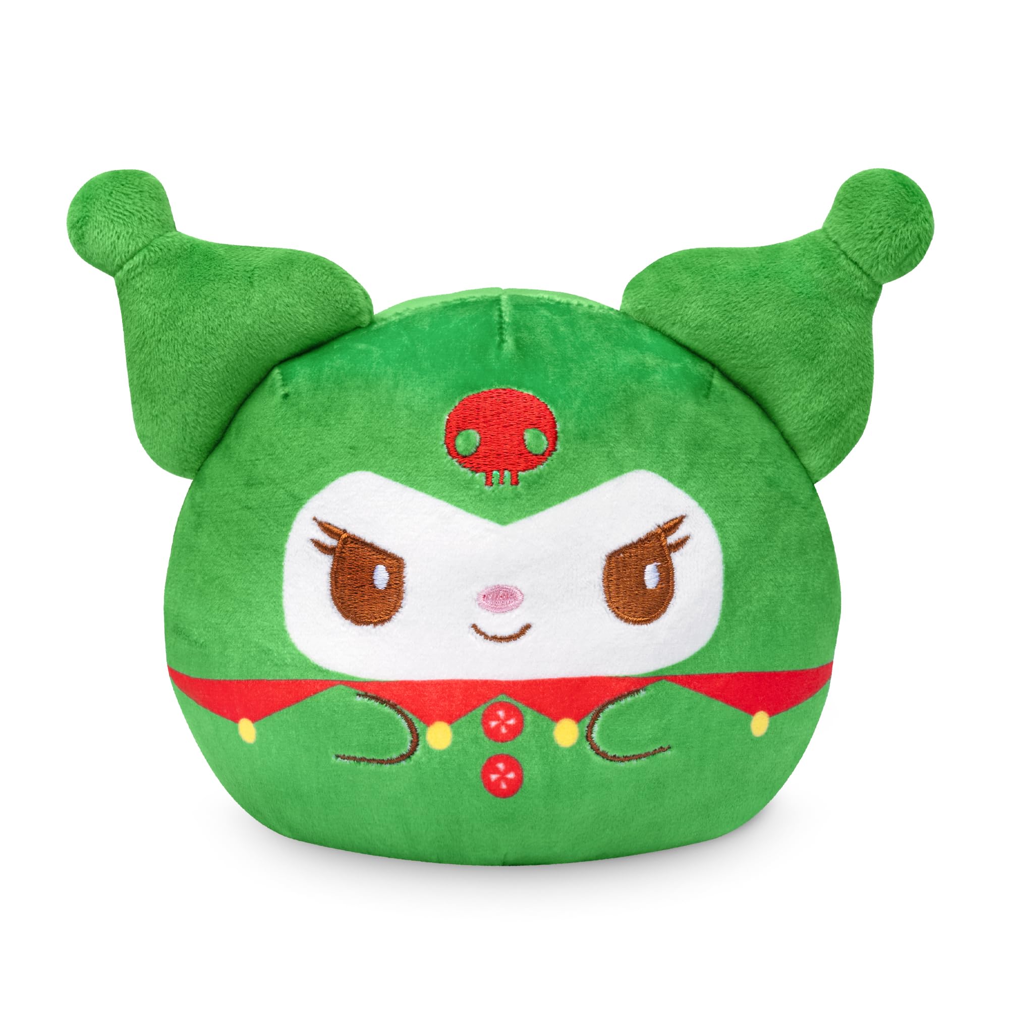 Amazon.com: TeeTurtle Reversible Sanrio Kuromi Plushie 4-Inch